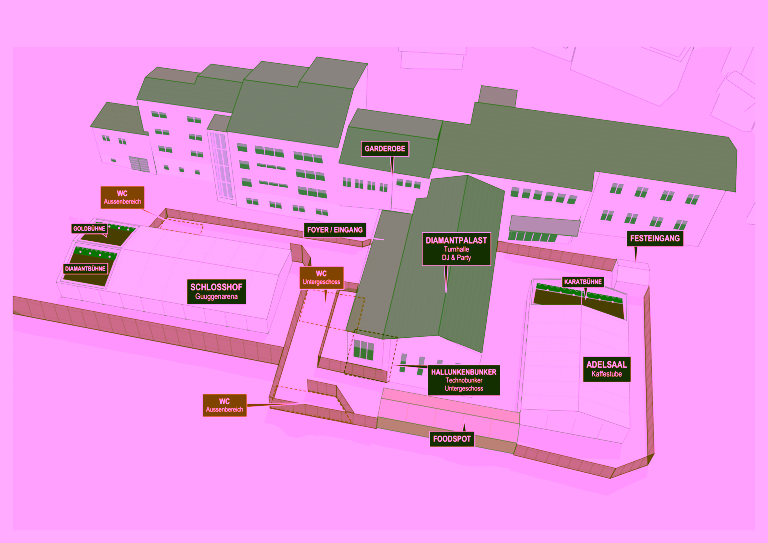 Lageplan Jubi